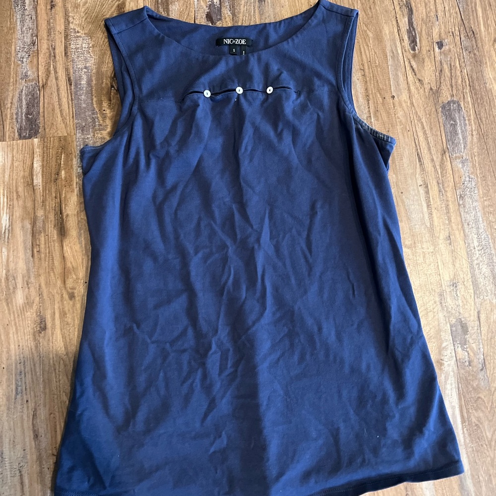 Blue tank, size S